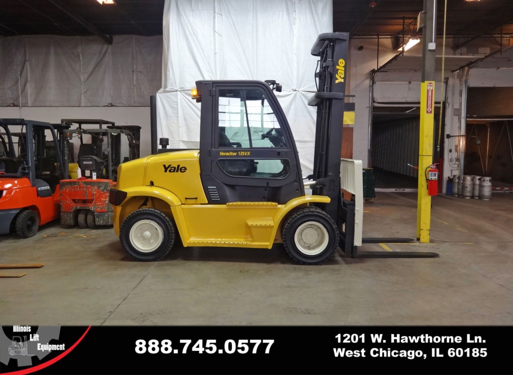  2008 Yale GDP135VX Forklift on Sale in Minnesota